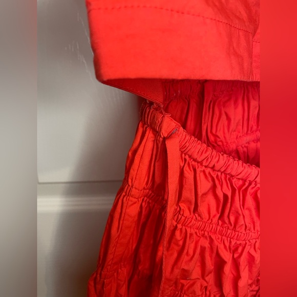 Proenza Schouler White Label Cotton Poplin Midi Dress in Poppy Size XXS - Picture 12 of 12